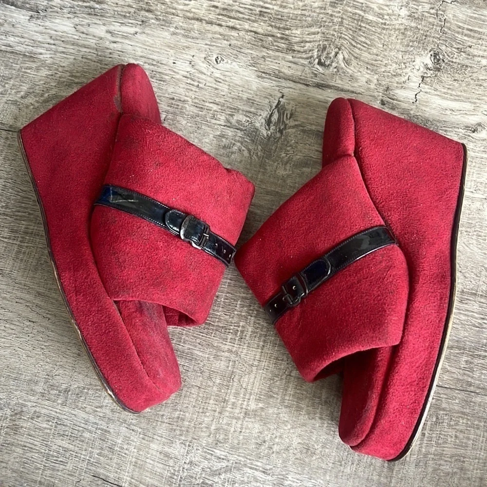 Vintage Herbert Levine wedge platforms